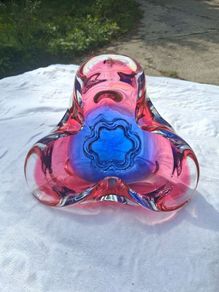 Joseph Hospodka Mid Century Glass Bowl