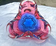 Joseph Hospodka Mid Century Glass Bowl