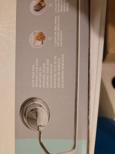 new chrome towel bar