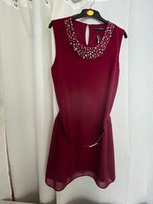Tunic Dress With Embellishment