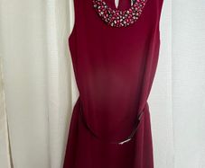 Tunic Dress With Embellishment