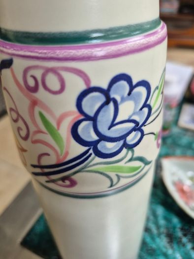 Vintage Poole pottery vase
