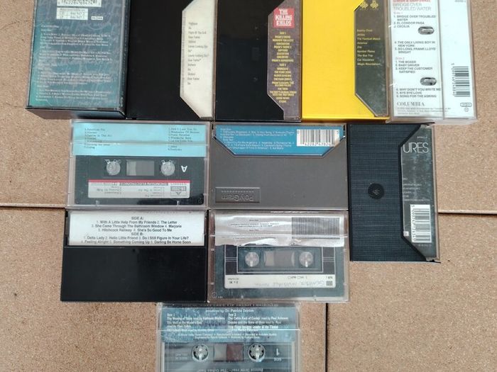Ultimate Vintage Cassette Tape Collection - 28 Albums (70s/80s/90s Rock, Pop, Reggae & Rare Tapes)