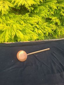 Copper strainer possible to post