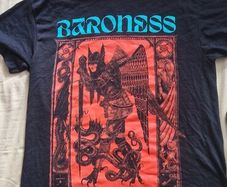 t shirt Baroness band tee