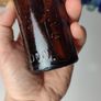 174 - Vintage West Cork Bottling Company Beer Embossed Letters Brown Amber Glass Decorative Collectible Bottle Image 7