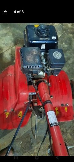 Petrol rotavator- like new- forward& reverse gears