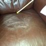 Brown Leather Recliner Armchair FREE Image 2