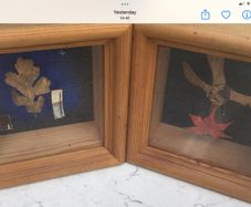 2 Mixed Media Art Works