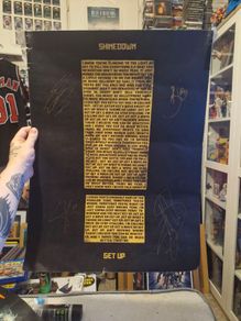 Shinedown Signed Poster