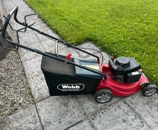 petrol lawn mower