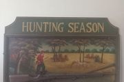 Vintage wall plaque