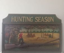 Vintage wall plaque