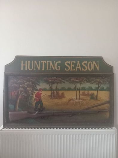 Vintage wall plaque