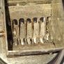 Beautiful Rare Old Androck Uniform Nutmeat Chopper with a Glass Jar Postage Available Image 4