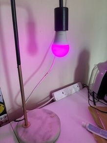 Marble-Base Table Lamp