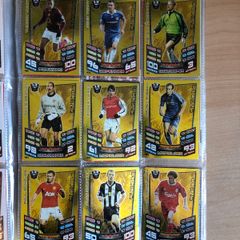 Huge Match Attax Binder Collection (2012/13) incl. Rare Gold Legends (Henry, Keane, Scholes)