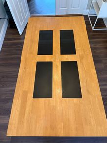 Heavy Wood Dining Table (6)