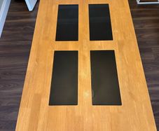 Heavy Wood Dining Table (6)