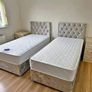 Single bed and mattress Image 4