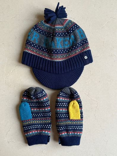 Brand New Ted Baker Hat & Mitts Set