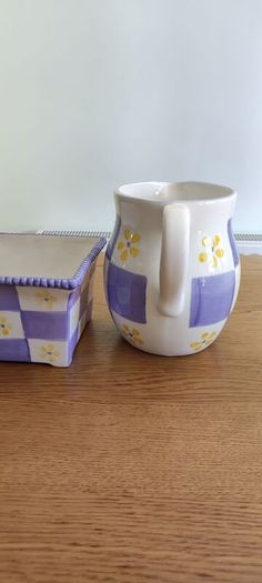 large jug with bowl