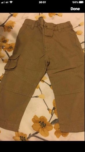 Boys trousers 12/18 mths