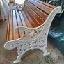 Cast iron Garden Bench 5' long Image 2