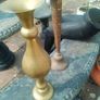 2 brass vases Image 5