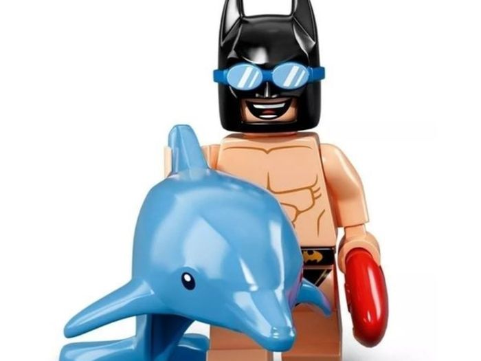 Lego SWIMSUIT BATMAN Minifigure Lego Batman Lego Minifigure