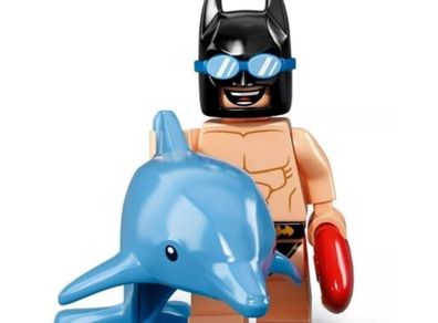 Lego SWIMSUIT BATMAN Minifigure Lego Batman Lego Minifigure