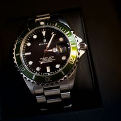 Steinhart Ocean 39 GREEN Diver Watch