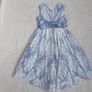Beautiful Monsoon Blue Lace Party Dress, Age 12-13 Image 5