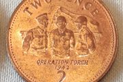 Gibraltar Operation Torch 1942 Coin 2p 2011