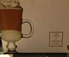 Irish coffee glasses set