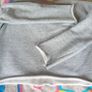 ladies jumper. LEVIS grey crop sweatshirt. Size small Image 6