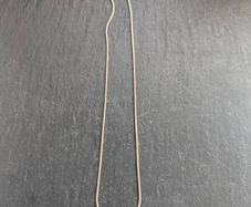 Solid silver pendant and chain