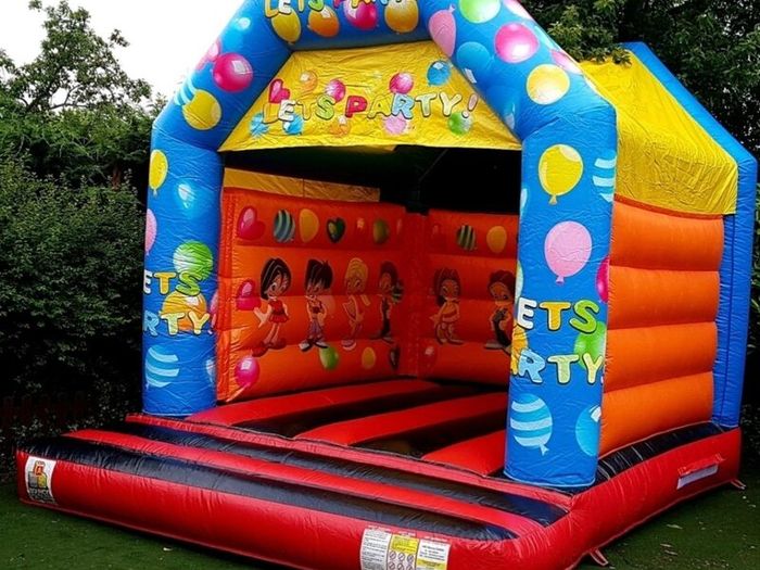 bouncy castles