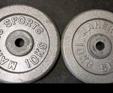2 x 10KG Weight Plates