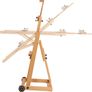 Versatile Studio H-Frame Easel - All Media Adjustable Beech Wood Studio Easel, Painting Floor Easel Stand, Movable and Tilting Flat Available MULTIPLE COLOURS AVAILABLE, SEE PHOTOS (FREE POSTAGE) Image 3
