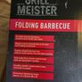 GRILL MEISTER Folding Barbecue. Camping summer birthday party relaxing. House clearance sale unwanted stuff gift car boot sale. Summer beach caravan park Image 3