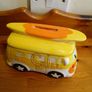 Ceramic Volkswagen Camper Money Box Image 3