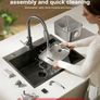 Cat Water Fountain for Drinking: 2.6L Stainless Steel Cat Water Fountain, Multiple Filtration Pet Water Fountain, Built-In Led, Ultra Silent with 6 Sponges and 6 Filter Image 5
