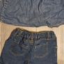 Denim skirt and shorts Image 2