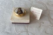Pill box 24ct gold plated