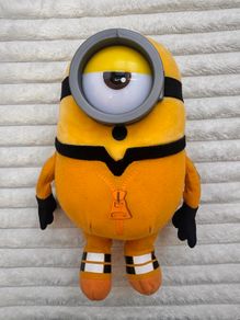 Minions The Rise Of Gru Kung Fu Stuart Plush Soft Poshpaws approx. 30 cm. Used Please see photos