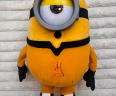 Minions The Rise Of Gru Kung Fu Stuart Plush Soft Poshpaws approx. 30 cm. Used Please see photos