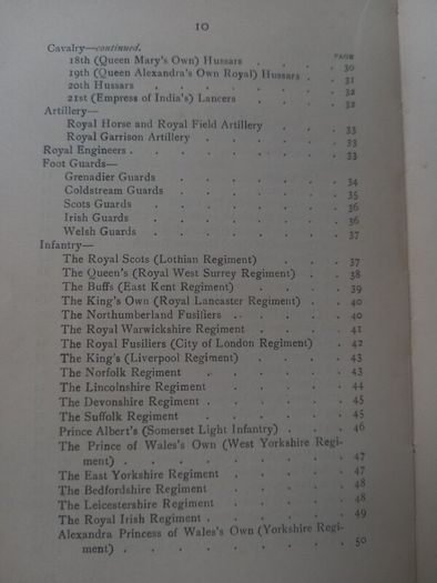 SALE!  A Pocket History Of The Regiments by Lieutenant Charles Lamb, 2nd edition, 1917