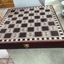 Egyptian Pharaoh Chess Set - Luxurious Chess board mother of pearl inlay Egyptian handmade and Metal Pieces Image 4