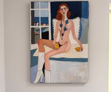 Original Oil Painting by Modern French Artist, Gallery Purchased